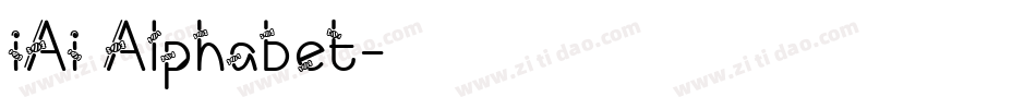 iAi Alphabet字体转换